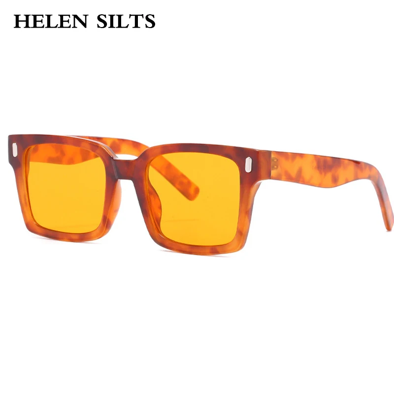 

Square Fashion Sunglasses Women Punk Steampunk Vintage Sun Glasses Men Brand Designer Yellow Eyeglasses Retro Eyewear UV400