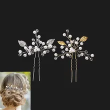 Новинка, свадебные заколки для волос с цветком из розового золота, кристаллами и жемчугом для женщин, свадебные аксессуары для волос, свадебный головной убор, украшения для волос, ювелирные изделия