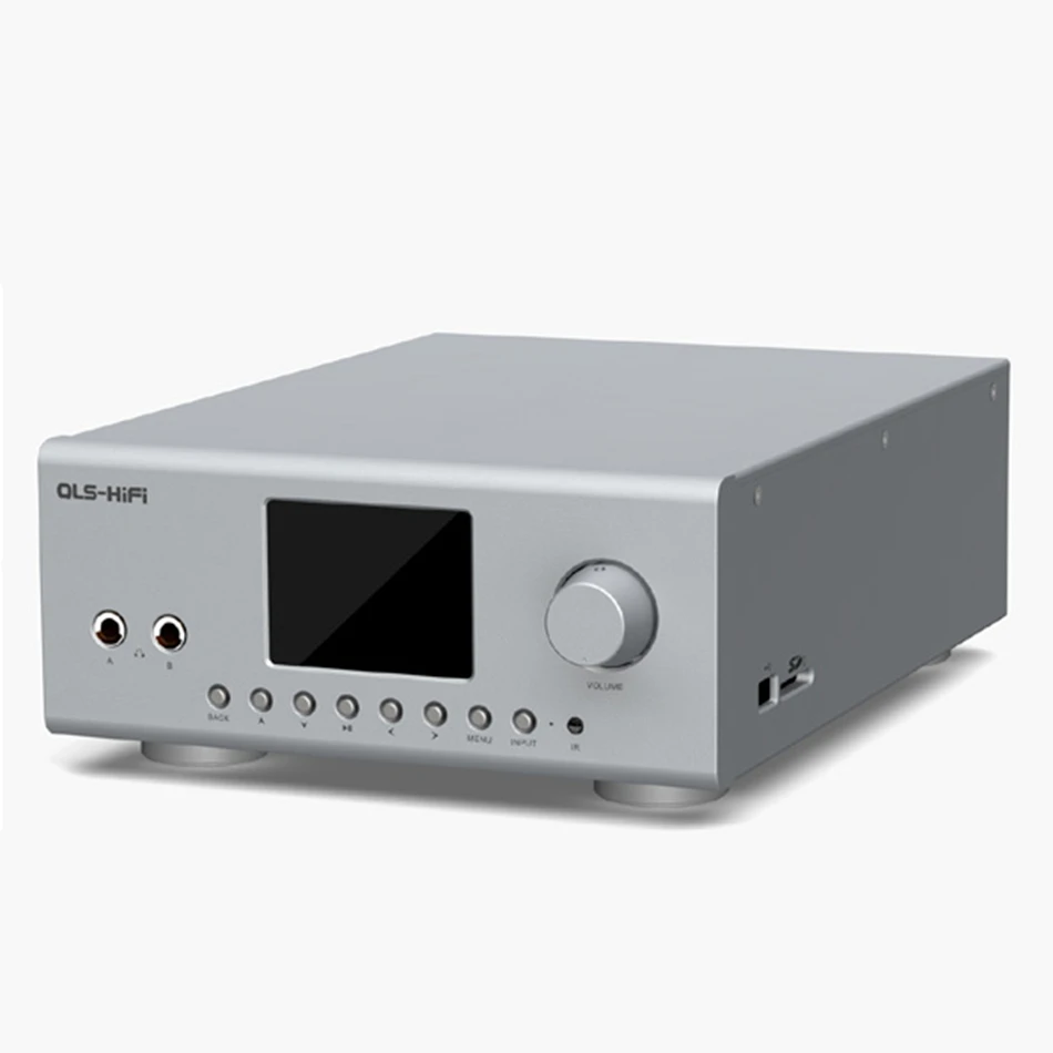 R 081 QLS QA860 AD1955 24bit 192Khz DSD без потерь цифровой HiFi музыкальный плеер усилитель для