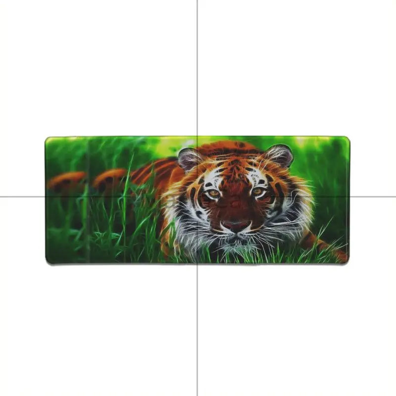  Non Slip PC tiger design Keyboard Gamer Gaming Mouse pads for dota lol cs Gaming Player desk mat la