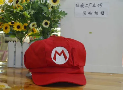 Игра супер шапка Марио Кепка Luigi Mario Bros Cosplay Snapback бейсбольная кепка костюм Хэллоуин карнавальные вечерние Детские реквизит для взрослых подарок - Цвет: 4