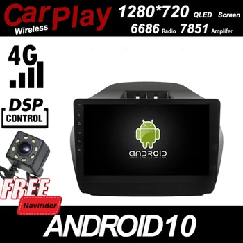

Qled 1280*720 Screen Car Android 10 Player for Hyundai TUCSON IX35 stereo Automotive Carplay Bluetooth GPS Radio Head Unit