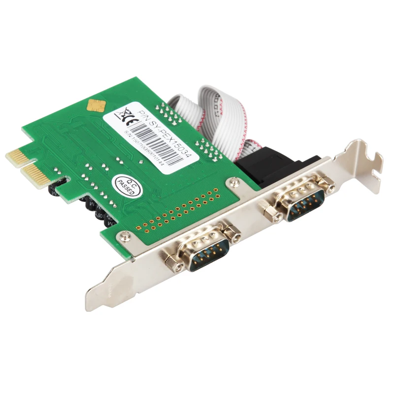 RS232 RS-232 последовательный порт COM& DB-9 последовательный к PCI-E PCI Express адаптер конвертер микросхем MCS9922CV