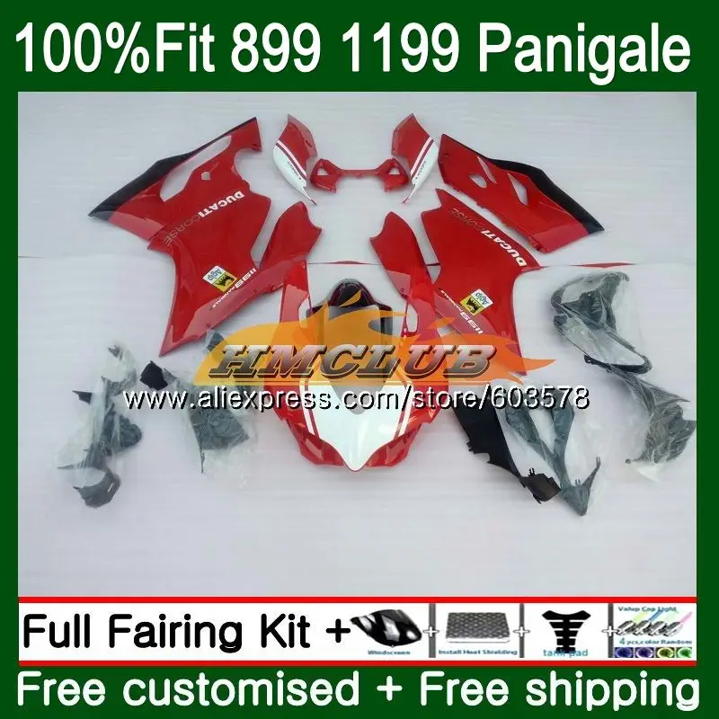 Инъекции для поездок на мотоцикле DUCATI 1199 Panigale 2012 2013 51CL. 95 производственное предприятие красный 899 1199R 899R 899S 1199S 12, 13, 14, 15 лет, обтекатели