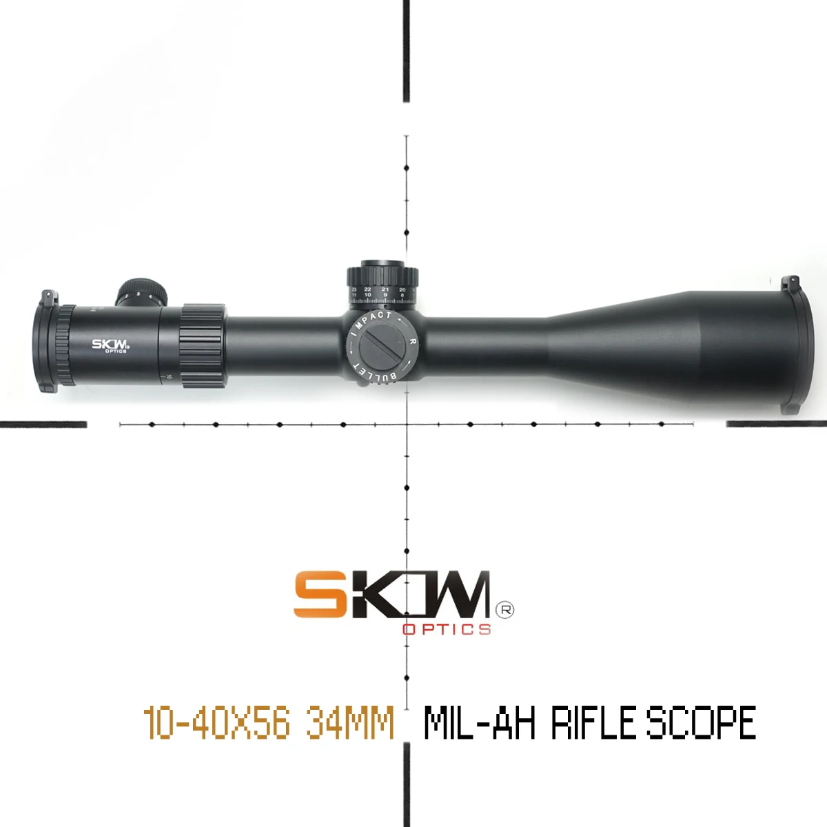 US $221.00 SKWoptics 1040x56SFIRAH Side Focus 34mm Rifle scope Long Range 34MM CNC RING 308 338 Illuminated Hunting Tactics Reticle