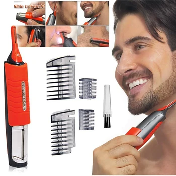 

6 in 1hair trimmer for men deluxe multi functional Electric Hair Trimer Eyebrow Nose Beard razor Trimmer Removal Clipper Shaver