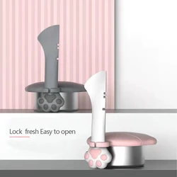 Ensemble de fournitures de nourriture pour animaux de compagnie, couvercles en Silicone universels et Mini ouvre spatule multifonctionnel pour chat et chien 