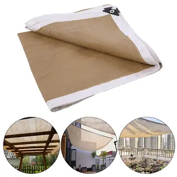 

Rectangle Sun Shading Net Shelter Canopy Protection Cover Garden Patio Awning Sun Shading Net Shelter Canopy Protection Cover Ga