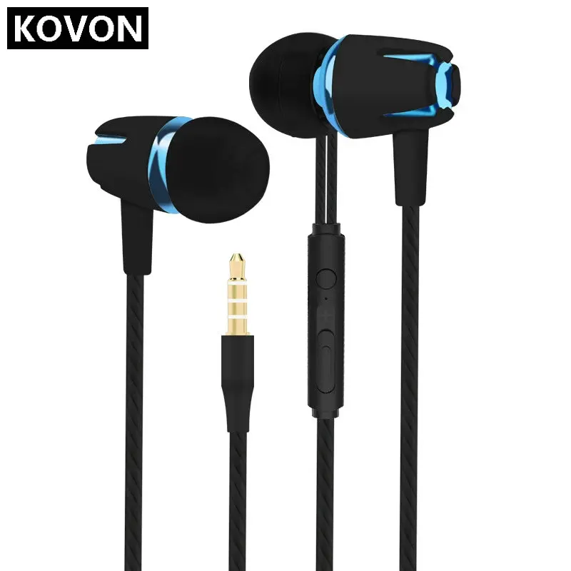 S9 Earphone Super Bass Microphone in Ear Headset 3.5mm For Iphone 6 6s Xiaomi for Mobile Phone