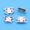 10pcs Micro USB Connector 5pin heavy plate 1.6mm no side Flat mouth without curling side Female For Mobile Phone USB tail plug ► Photo 3/5