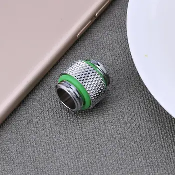 

10mm G1/4 External Thread Hose Adapter Connector PC Computer Liquid Water Cooling System Accessory