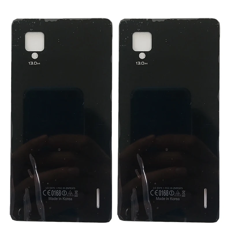 Стеклянная Крышка батарейного отсека для LG Optimus G E975|Корпусы и рамки мобильных