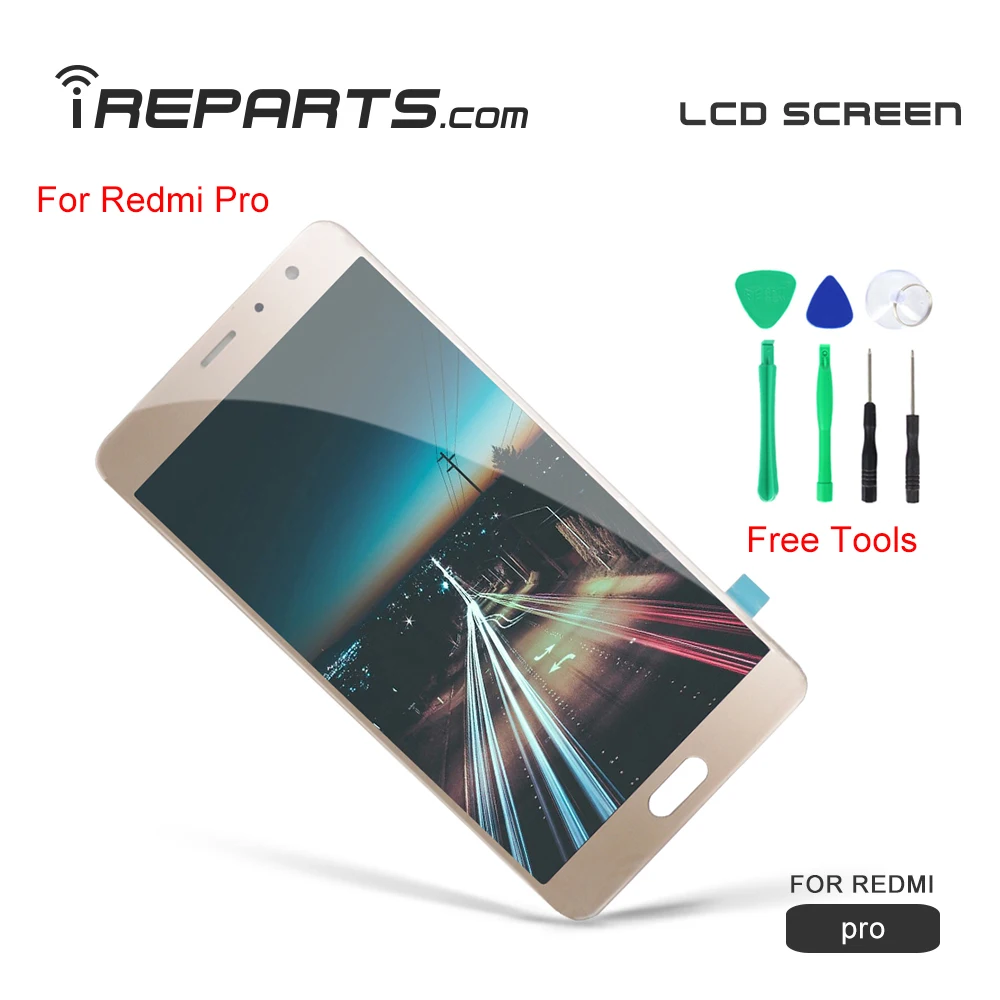 

IREPARTS Replacement LCD for Xiaomi Redmi Pro Touch Screen with Free Tool Display Digitizer redmi pro lcd 5.5''