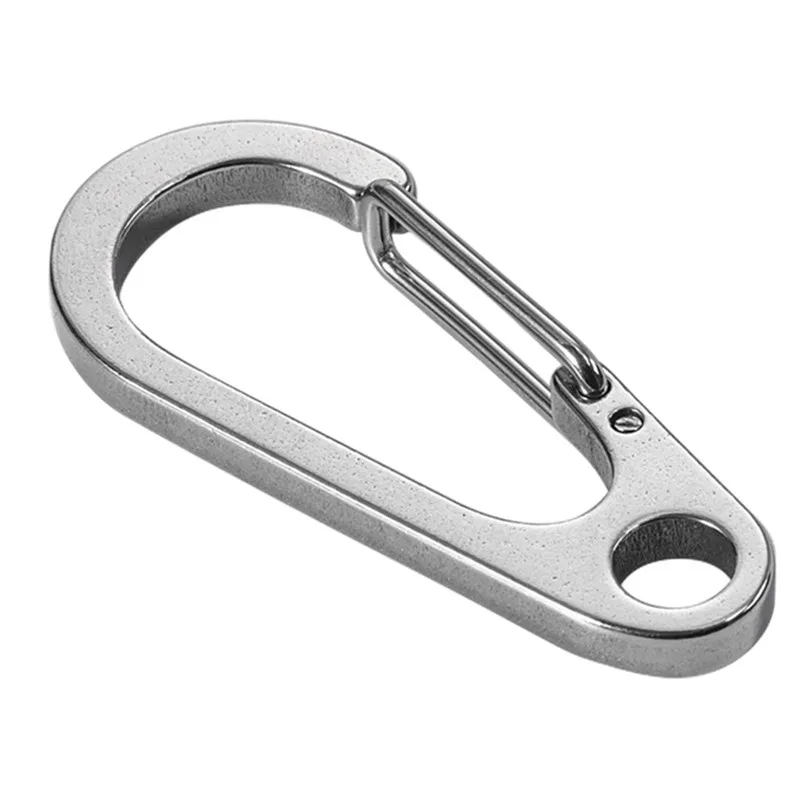 PCS Spring Clasp 304 Stainless Steel Keychain Quick Hanging Key