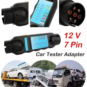 

Trailer light Wiring Circuit Tester Fit 7 Pin Cable Caravan Plug Socket Boat Car E6E8