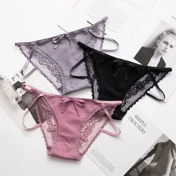 

CHEAP panties women sexy underwear women lingerie Fashion thin Briefs Deodorant seamless panties Low waist cutout Briefs