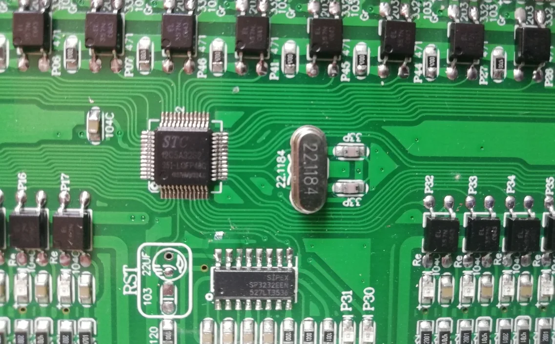 MCU Control Board (21 input 21 output transistor control board)