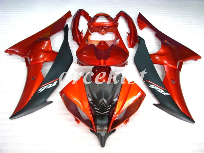 ABS литья под давлением Обтекатели комплект подходит для YAMAHA YZF-R6 2008- 08 09 10 11 12 13 14 15 16 Кузов Набор глянцевый синий