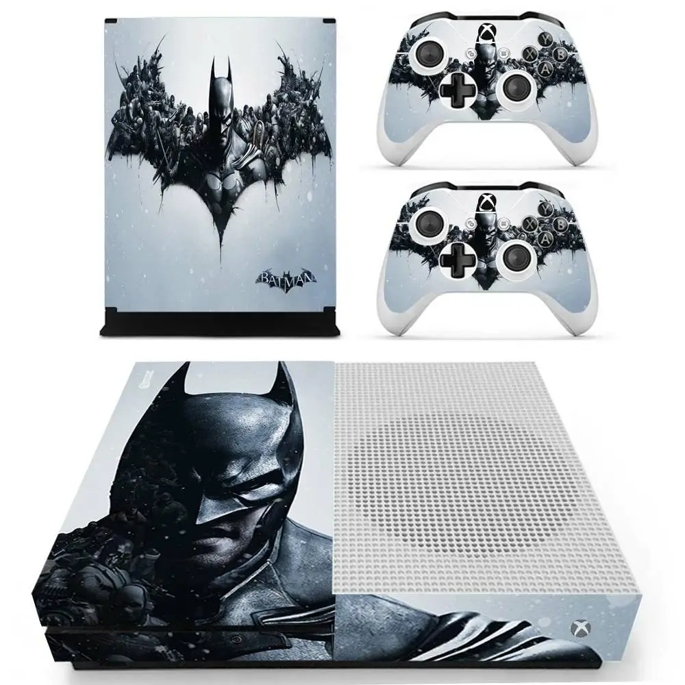Наклейка с изображением Бэтмена для Xbox One S консоли и Kinect и контроллеров для Xbox One Slim Skins