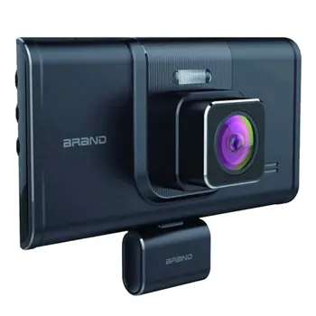 

1 Pc Driving Recorder 1080P Three Lens Hidden Night Vision Wide Angle Car DVR Driving Recorder Dash Cam for Car Vehicle