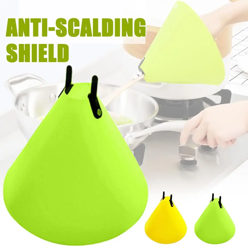 

Anti Oil Splashing Spatula Cover Hand Protector Kitchenware Cooking Kitchen ChristmasTool Gift