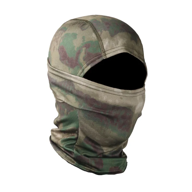 Camouflage Tactical Balaclava for Men Women Beanie Hat Python Quick-drying Ski Mask Hood Cycling Fishing Cap Male Bonnets MZ103 