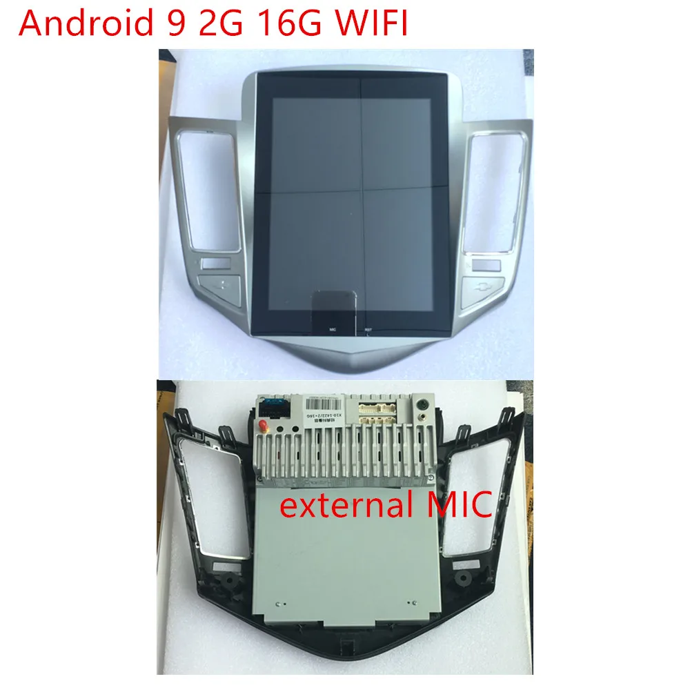 Perfect Android 8.1 9.0 os 10.4 inch IPS vertical HD screen car gps multimedia radio navigation carplay for Chevrolet Cruze 2009-2015 5