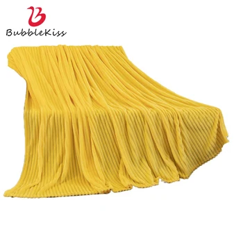 

Bubble Kiss Blanket for Bed Solid 300GSM Bed Cover Blanket Throw Bedspread Sofa Cover Throw Blanket Colorful In Stocks Blanket