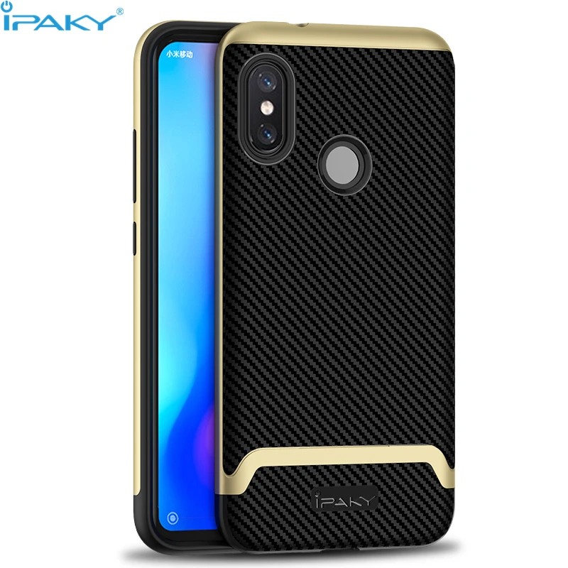

IPAKY Phone Case Silicone+PC Cover On For Xiaomi Redmi 6 Pro 6A 6Pro A A2 Lite A2Lite Redmi6A 2/3/4 16/32 GB Xiomi Bumper Light