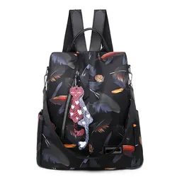 Новые модные рюкзаки 2019 женский Противоугонный рюкзак водонепроницаемый Оксфорд женский маленький рюкзак школьные сумки для девочек Mochila