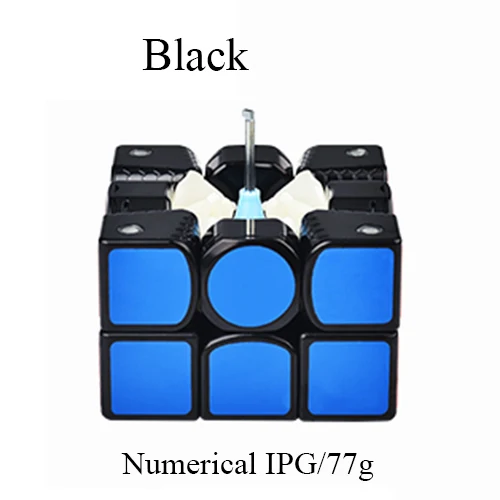 Gan 356 X числовой IPG 3x3x3 скоростной куб профессиональный скоростной Gan 356X3x3 Cubo Magico GAN 356 X Пазлы для детей - Цвет: Numerical Black