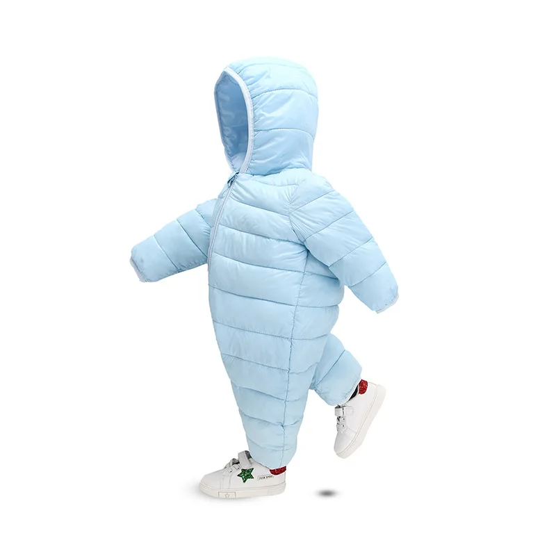 Одежда для малышей; однотонная теплая куртка с героями мультфильмов; пуховые куртки с хлопковой подкладкой для малышей; пальто ins