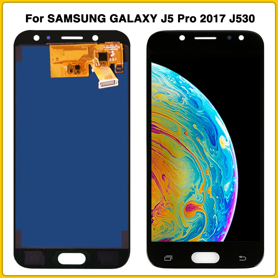 Новинка ЖК-панель J5 Pro 2017 для SAMSUNG GALAXY j5 J530 J530F зеркальный ЖК-дисплей сенсорный