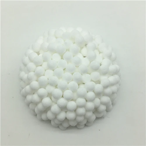 16 white 350 шт 10 мм маленькие разноцветные DIY украшения помпон меховой шарик плюшевый шар материал ручной работы раннего обучения креативный шарик ручной работы - Цвет: 16 white