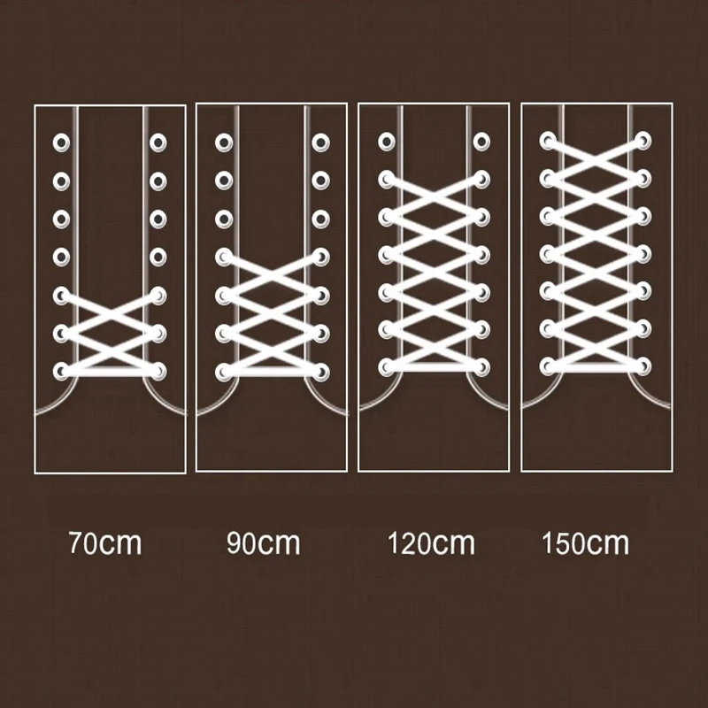 1 Pair Classic Solid Round Shoelaces Durable Polyester Shoe laces Boot Laces Sneaker Shoelace 21 Colors 70cm 90cm 120cm 150cm