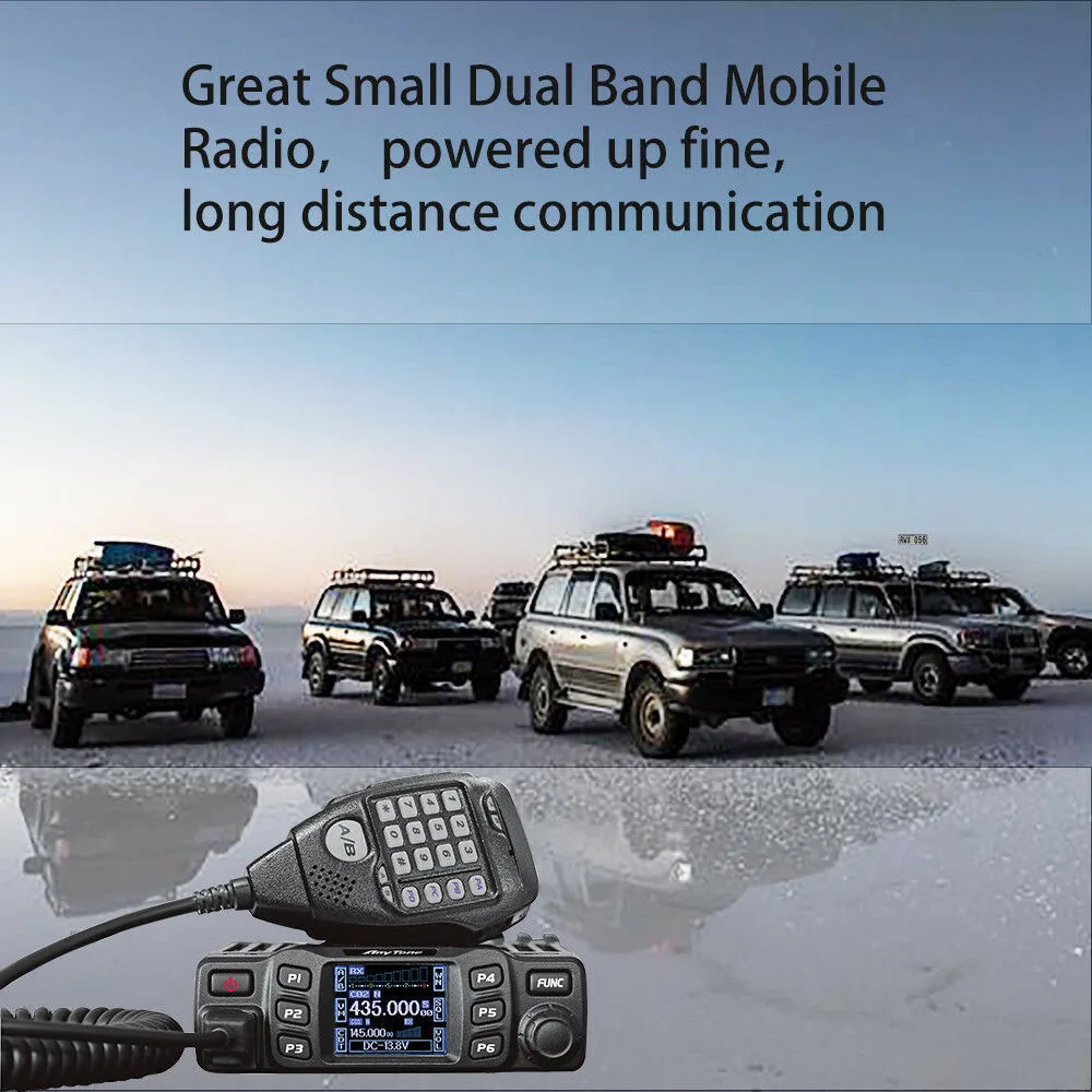 BF5RUV Talkie-walkie Double Bande VHF/UHF 144-146/430-440MHz Longue portée Radio