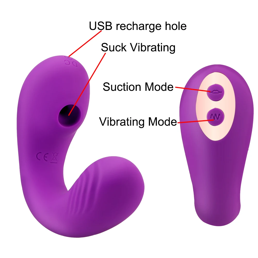 Sugvibrator för kvinnor masturbator g-punkt stimulator_voghion.com