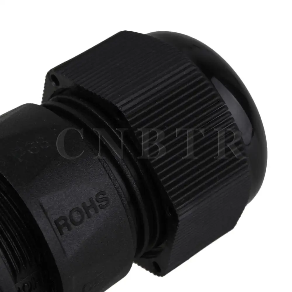 CNBTR черный IP68 RJ45 Ethernet M20 AP водонепроницаемый разъем с покрытием 6FU 8 ядерный|rj45