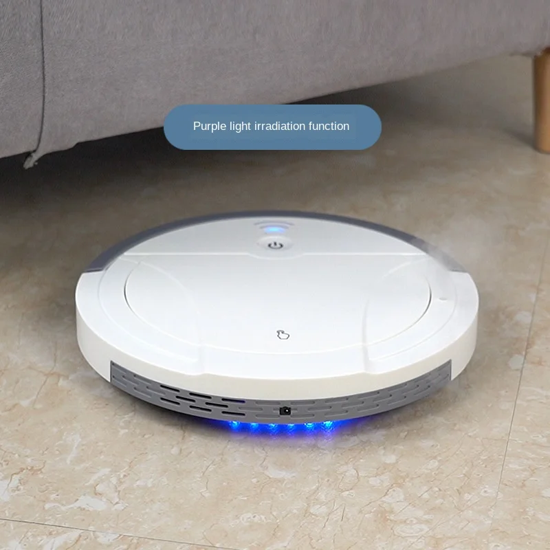 US $43.68 2021 Robot Vacuum Cleaner With Humidifying Power Suction Sweep And Wet Mopping Cleaning Home Sweeper Intelligent UV Lamp