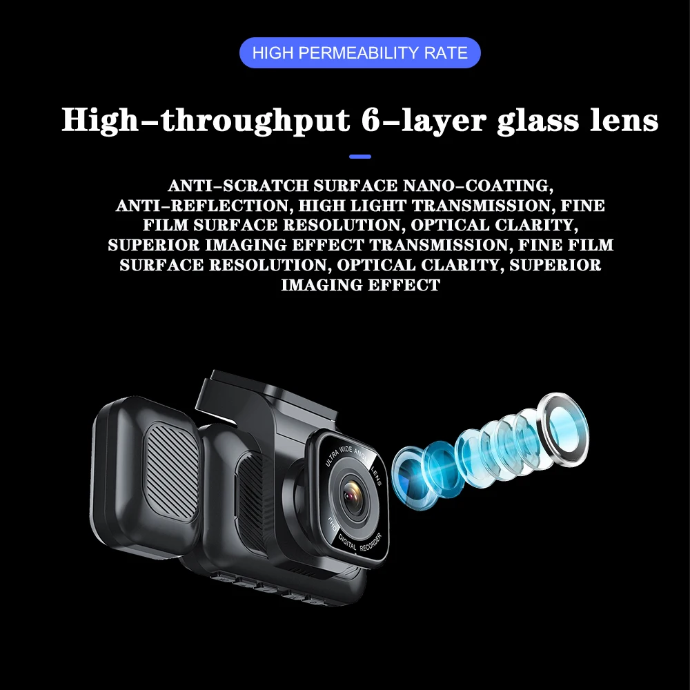 PRUVEEO V30 dash cam WiFi приложение ночного видения Автомобильная камера Передняя Автомобильная внутренняя Автомобильная трёхполосная видео с adas Автомобильный видеорегистратор