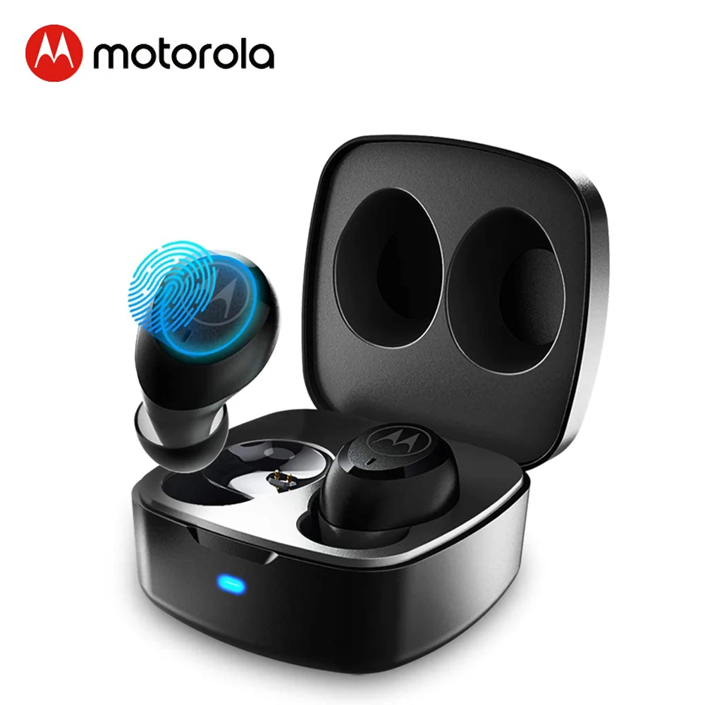 Беспроводные стереонаушники Motorola Verve Buds 100 ipx5 сенсорное управление умный
