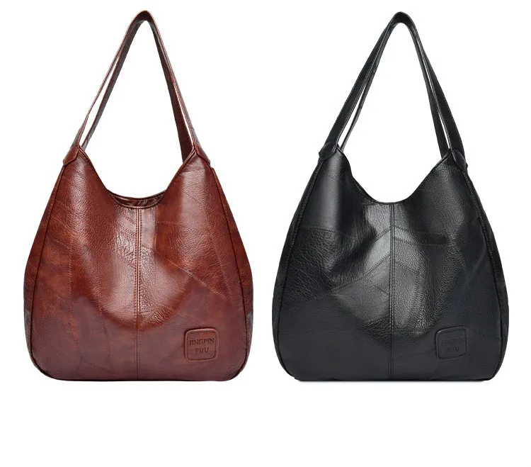 Винтажные женские сумки, женские мягкие кожаные сумки на плечо, женские сумки с ручкой сверху, модные брендовые роскошные сумки