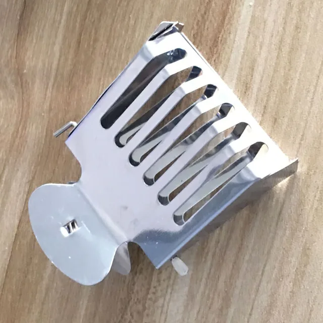 1 Db Méh Queen Catcher Clip Rozsdamentes Acél Ketrec Méhészeti Felszerelés Szerszám Méhész Elszigetelő Helyiség - Image 5