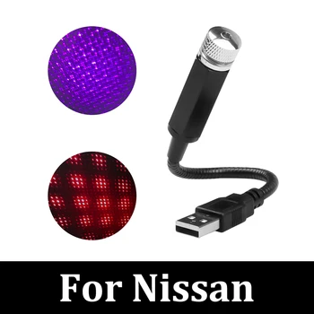 

MASHA LED USB Car Atmosphere Light For Nissan Almera NP300 Navara Murano K12 K13 K14 Maxima Lafesta GT-R R35 Teana J31 J32 L33