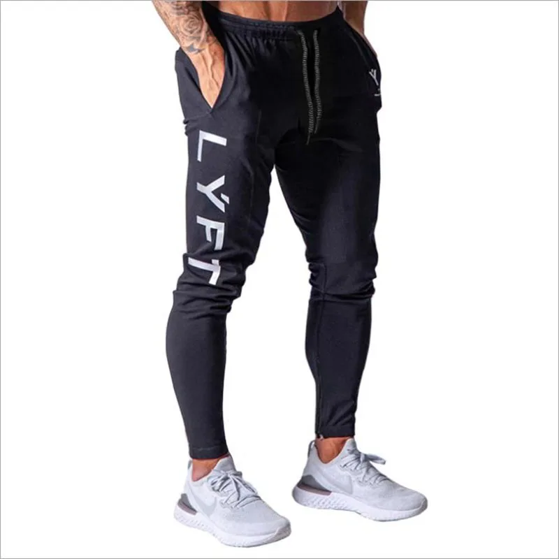 

2020 summer New Fashion Thin section Pants Men Casual Trouser Jogger Bodybuilding Fitness Sweat Time limited Sweatpants