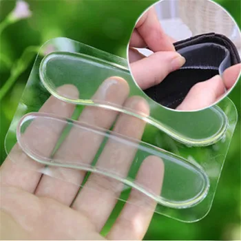 

2Pcs/set Silicone Heel Protector Cushion Transparent Care Tool Stickers Foot High Lining Insole Silicone Heels Heel Inner I7V5
