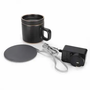 

Wireless Charging Intelligent Constant Temperature Cup Heating Coaster Pad Mat Thermal Insulation Coffee Mug Coffee Warmer