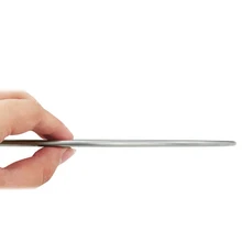 25,5 см круглый антипригарный противень для пиццы, кухонный противень для выпечки, форма из нержавеющей стали