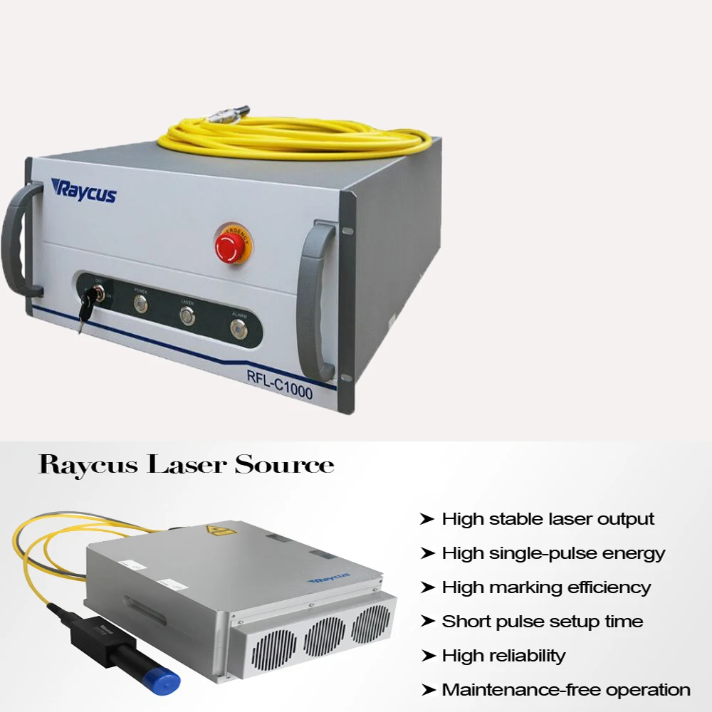 20w QE Q-switched pulsed fiber series Raycus Fiber lasers for laser marking machine