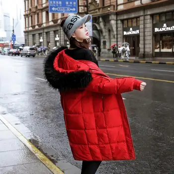 

Down Cotton Jacket Women Winter Parka Padded Loose Warm Thick Jacket Female Coat Streetwear Women Winter Jacket Outerwear Q1868